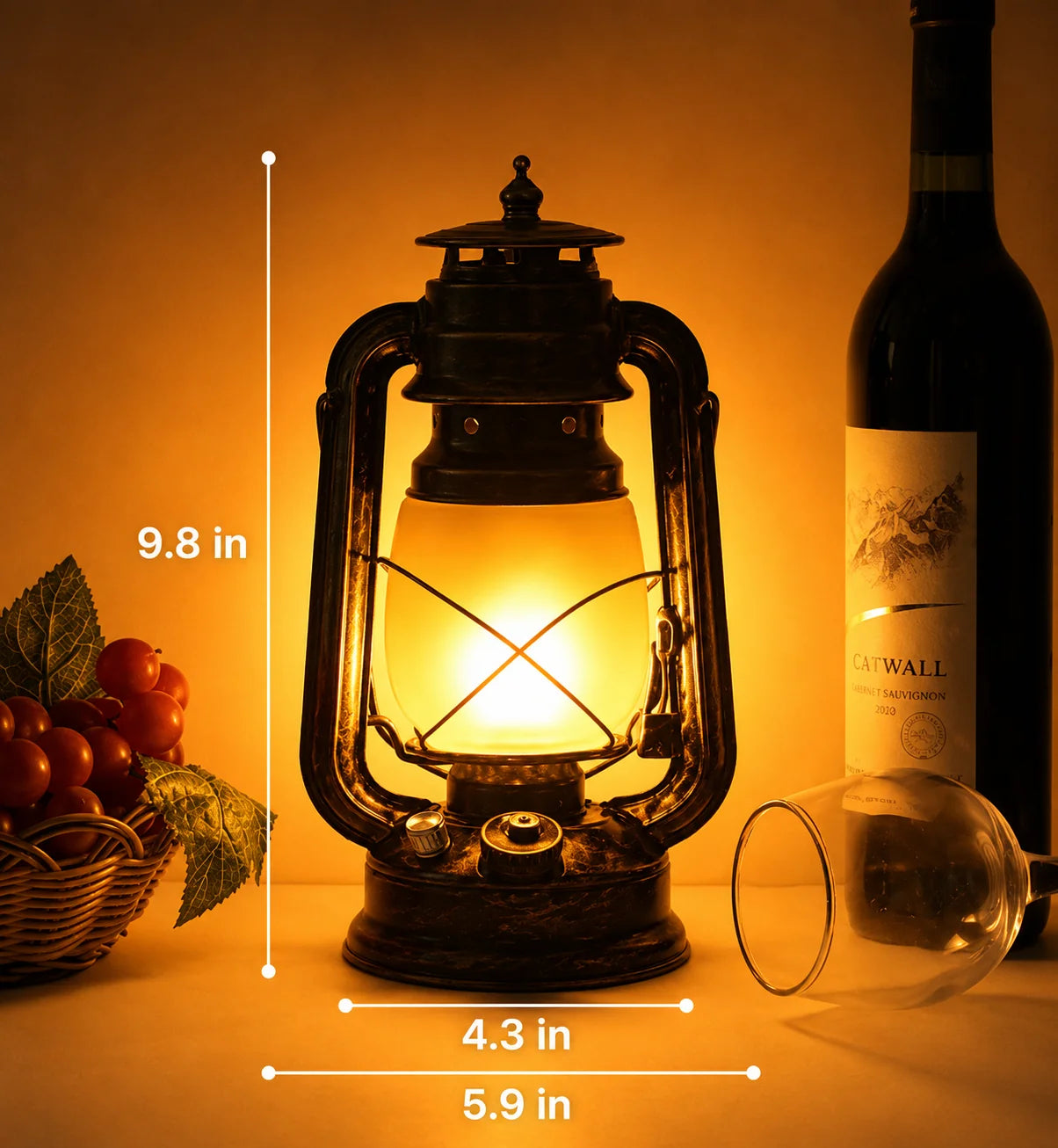 Retro Horse Camping Kerosene Lantern