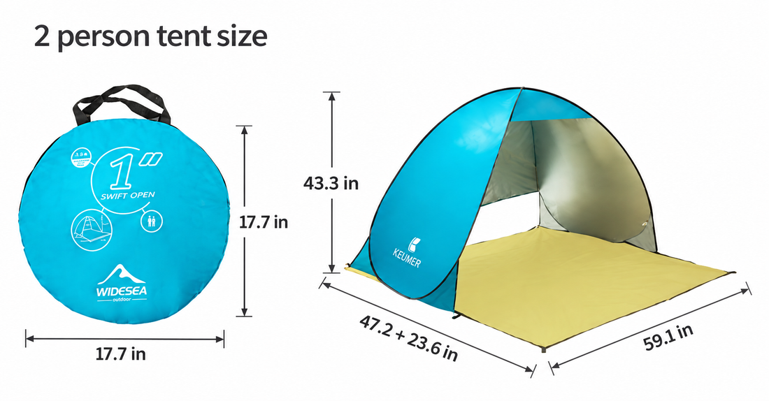 UV Protection Automatic Beach Camping Tent