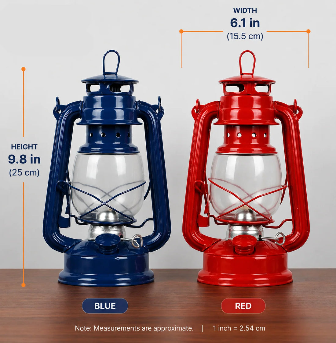 Retro Portable Iron Camping Lantern